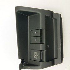2015-2020 HONDA FIT DASH LOWER POWER OUTLET HDMI USB INPUT W/ BEZEL TRIM OEM picture
