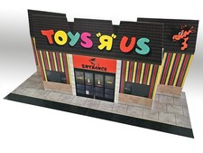 Retro Toy Store Custom Display Stand Playset 3.75in scale 1:18 picture