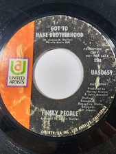 FUNKY PEOPLE: let's get together (you & i) / got to have brotherhood UA 7