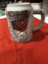 Tampa Bay Buccaneers Miller Lite Beer Stein Mug NFL 1st In A Series 24 Oz. picture