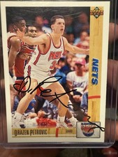 1991-92 Upper Deck - Drazen Petrovic #315 Signed Autographed Card In Person picture
