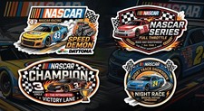 4 Pcs Nascar Decal Stickers Phone Laptop  picture