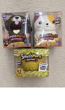 RMS SmushWorld SmushMart Set of 3 Calico, durian, Bernedoodle Squishy picture