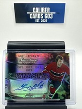 2015-16 Leaf Signature Series Dynasty Autographs #SDYGL1 Guy Lapointe 18/20 picture
