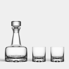 Orrefors Decanter  Set - Erik - Swedish Crystal picture