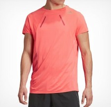 Adidas Heat.Rdy Ready Men's Running Short Sleeve Tee M, Signal Pink , Sz Medium  picture