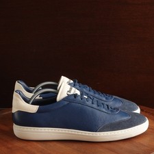 Church's Sneakers Mens SZ UK 10 US 11 Blue Boland 2 Deerskin Leather Modern Shoe picture