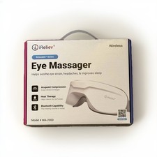 iReliev Eye Massager Relaxable Series MA-2000 Acupoint Heat Wireless Bluetooth picture
