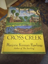 1st Edition 1st Printing Cross Creek Marjorie Kinnan Rawling 1942 - Very Good picture