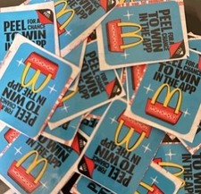 30 Unpeeled Unredeemed 2026 McDonald's Monopoly Pieces picture
