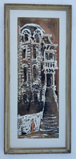 RARE San Francisco MODERNISM VINTAGE BAY AREA FIGURATION 1968 OIL Acrylic No. 1 picture