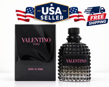 Uomo Born In Roma by Valentino 100ml 3.4 fl oz EDT Cologne Spray New In Box picture