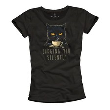 Cat shirt funny funny sayings T-shirts  cats top cat  Sizes S-5XL picture