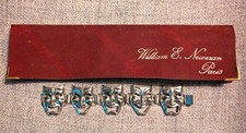 Vintage Beau Sterling 925 Comedy Tragedy Mask Bracelet Theater Masks BEAU France picture