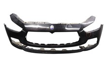 14-17 Maserati Ghibli M157 Front Bumper Cover Panel Assembly Oem *Damaged* picture