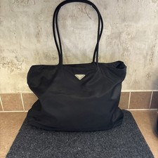Prada Black Tessuto Nylon Classic Large Tote Bag picture