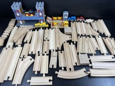 Toys R US Imaginarium KidKraft Wooden Railway Train BRIO Thomas Compatible 85+ picture