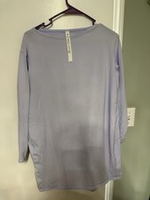 Lululemon Women's Long Tunic Size 2 94% Pima Cotton picture