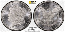 1884-CC Morgan Silver Dollar, MS64+ PCGS GS. (25696) picture