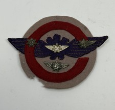 WW1 British Royal Flying Corps RFC Mechanic Bentley Aircraft Pins And Patch Rare picture