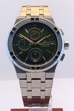 Vintage Men's Maurice Lacroix Aikon Green Dial Date Working Condition Wristwatch picture