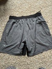 Lululemon T.H.E Linerless Shorts Men’s Size XL Grey Gym Athletic picture