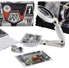 Sports/Pokemon Grading Kit Centering Tool w/ 30X Magnifying Glass & LED SGC PSA picture