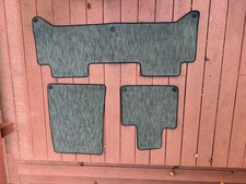Rivian R1T Gen 2 OEM Chilewich Floor Mats Dark Green 3-Piece NEW Never Installed picture