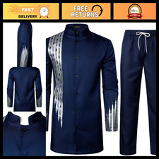 Men's African Attire 2 Piece Dashiki Outfit, Traditional Clothing, Ethnic Wear picture