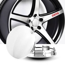 4Pcs 65mm (61mm) Wheel Tyre Center Hub Caps Chrome Silver For VOSSEN CV3 CV5 picture