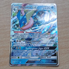 Pokemon TCG Quajutsu GX 24/131 Forbidden Light Holo German 230 CP picture