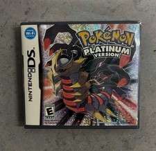NDS Pokemon Platinum Game w/ Box + Manual (Nintendo DS, 2009) NDS/DS/3DS USA picture