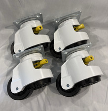 HOLKIE Leveling Casters Set of 4 Heavy Duty 3300lb Adjustable Ratchet TD100 picture