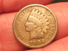 1904 INDIAN HEAD CENT/PENNY,    (#860E) picture