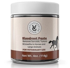 Bloodroot Paste for Sarcoid Removal in Horses and Equine Farm Animals (4oz) picture
