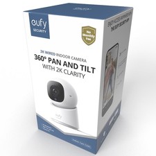 eufy Solo Indoor-Cam C220 Wired 2K Surveillance Camera, 24/7 Recording picture