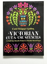 Victorian Cut & Use Stencils by Carol Belanger Grafton PB 1976 picture
