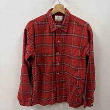 Vtg 50s 60s Donegal L Plaid Loop Collar Button Up RARE picture