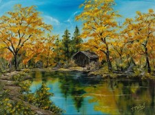 Patricia Ann Maloof (1939–2010) Landscape, 