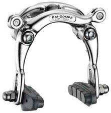 Dia-Compe DC-750 CenterPull Front Brake Caliper 60-78mm Silver Road per picture