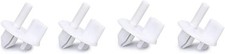 4 Pack 241993101 Refrigerator Shelf Support Clips for Frigidaire - Replaces...  picture