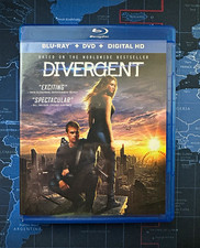 Lionsgate Divergent Blu-ray+DVD+Digital HD 2-Disc w/Commentary Deleted Scenes picture