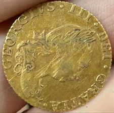 1785 Great Britain George III Gold Half Guinea picture