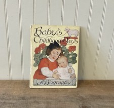Antique Baby Book 1908 Baby’s Childhood Days: A Biography, Unused, Ephemera picture