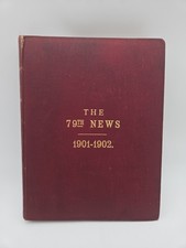 The 79th News 1901-1902 Queen's Own Cameron Highlanders Boer War Bound Journal picture