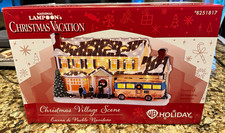 WB Holiday Lighted Ceramic Christmas Vacation Village House Clark Griswold  picture