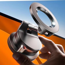 Lisen A608 Magnetic Grip Suction Cup Phone Mount, Black, MagSafe, Hands Free picture