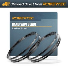 POWERTEC 13191-P2 80 Inch x 1/4 Inch x 6 TPI Bandsaw Blades, 12