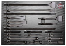 Mayhew 32090F 20 Piece Pneumatic Punch & Chisel Set picture