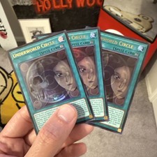 3x Underworld Circle 1st Edition Ultra Rare MAMO-EN021 Yu-Gi-Oh picture